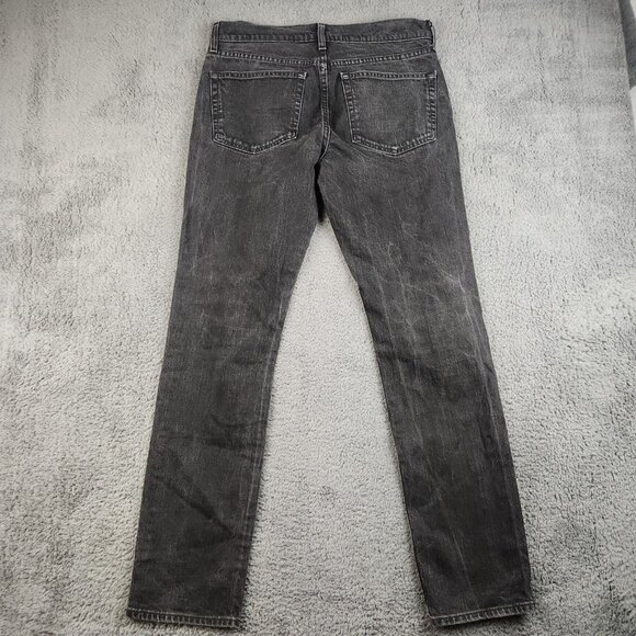 Urban Pipeline Jeans Men' 32x32 Black Straight Slim Denim Cotton Stretch Gothic - Picture 2 of 11